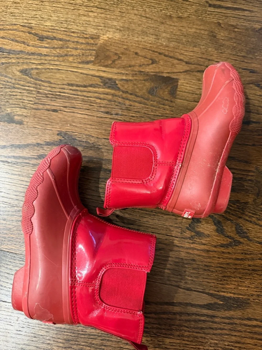 Sperry Red Waterproof Duck Boots - Kids size 12